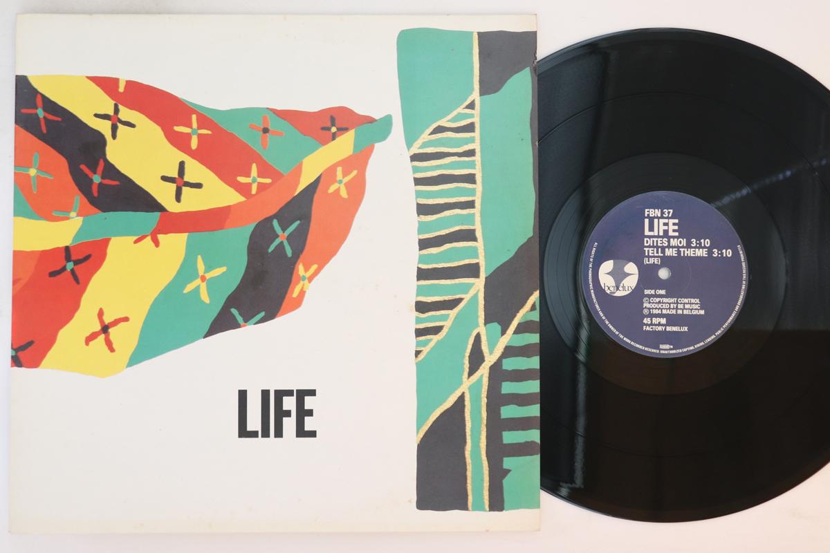 

12inch Record LIFE - Dites Moi FBN37 FACTORY BENELUX 1984 Belgium Pop Used