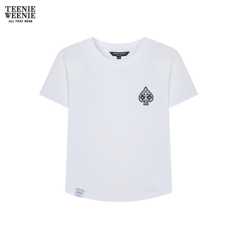 Teenie Weenie Women's Bear Letter T-Shirt