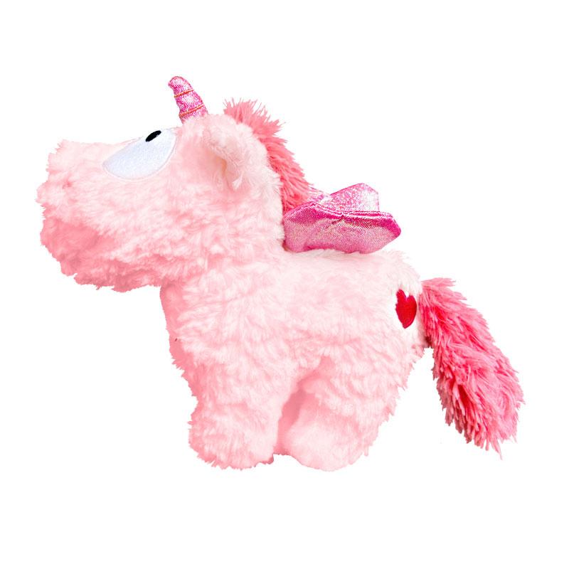 20/25cm Niedliches Flauschiges Einhorn Plüschtier Rosa Weiß Fantastisches Tierpuppe Stehendes Plüschtier Beruhigender Begleiter Geschenk 20cm