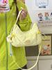 Japanese INS Style Soft Girl Crossbody Bag – Lightweight, Cute, Versatile Mini Dumpling Bag for Students