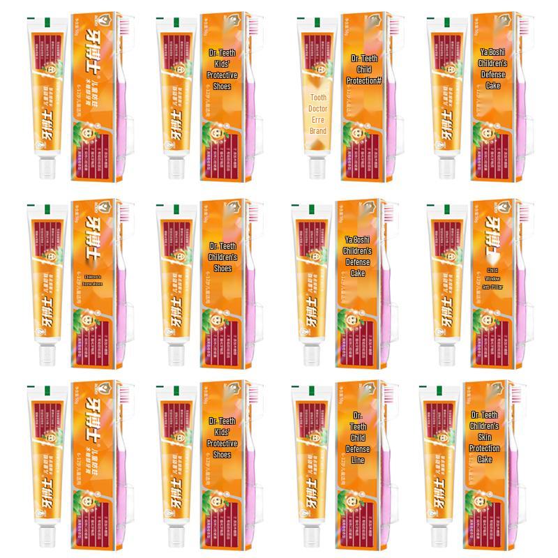 Dr. Toothpaste Kids Xylitol Anti-Cavity Toothpaste Set (6-12 Years)