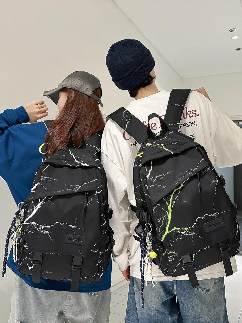 

Модный рюкзак большой вместимости для учеников средней школы - Повседневная дорожная наплечная сумка в японском стиле No Pendant