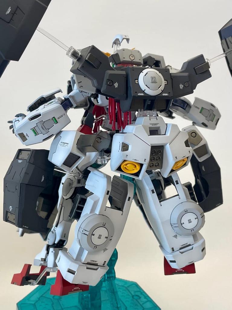 MG 1100 Gundam Virtue Armor Separation Effect Action Base + Water-Transfer Decals [Used]