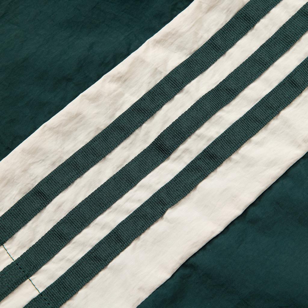 Adidas Colorblock Design Sports Drawstring Mid-Waist Woven Shorts Men Bottoms Midnight-Green JN4511