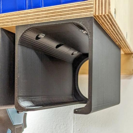Elektrischer Bohrerhalter mit Schrauben, Schwerlast, Garagen-Elektrowerkzeug-Organizer, Halterung, 3D-gedruckt