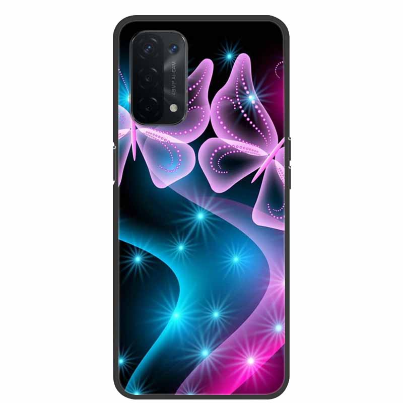 For Oppo A54 5G Case Marble Soft Silicone Back Case for Oppo A55 5G Phone Cover OppoA54 A54 A55 4G 5G 2021 Coque Funda Bag