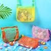 Beach Toys Mesh Beach Bag Kids Sand Toys Bags Travel Toys Shell Collecting Bag Seashell Bag Swimming Accessories For Kids