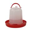 1l/1kg Poultry Chicken Feeder And Waterer Water Food Bucket Dispenser Automatic Birds Chick Waterer Feeding Livestock Supply