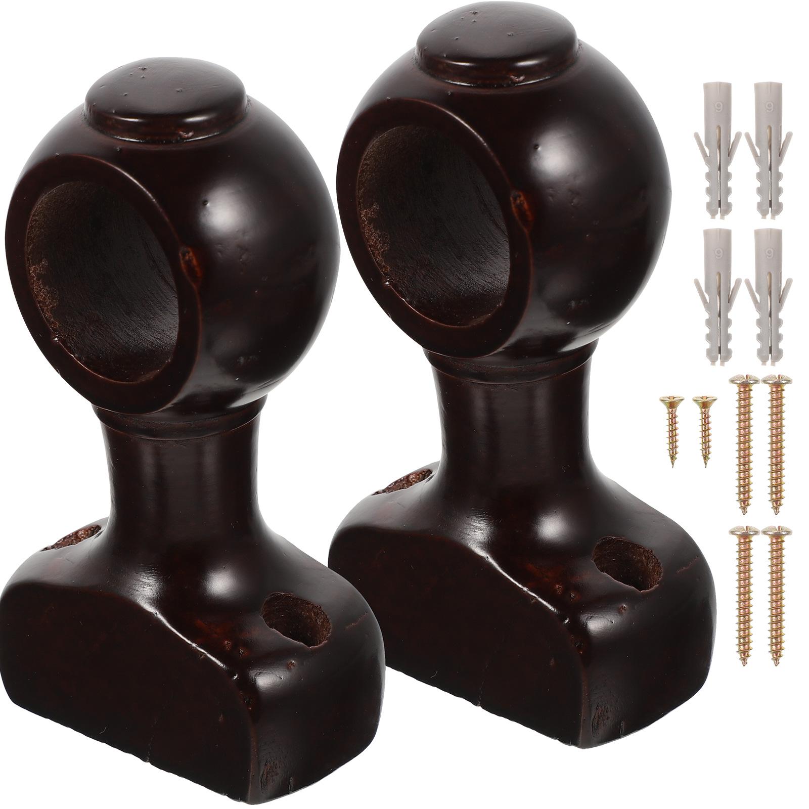 

2 шт. кронштейн для карниза для штор, выдвижные кронштейны, вешалки для одежды, крючки для душа, поддержка средней статуи