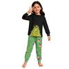 Children's  Boys And Girls Thin Two-piece  Long-sleeved Pants Two-piece