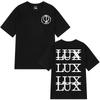 Sängerin Rosalía LUX TRACKLIST Vintage Grafik T-Shirts Herren Damen Harajuku T-Shirt Sommer Baumwolle Mode Locker Freizeit T-Shirts T...
