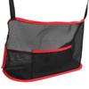 Universal Car Net Pocket Holder Between Seats Mesh Storage Bag Organizer Pet Barrier 260x405mmBlack
