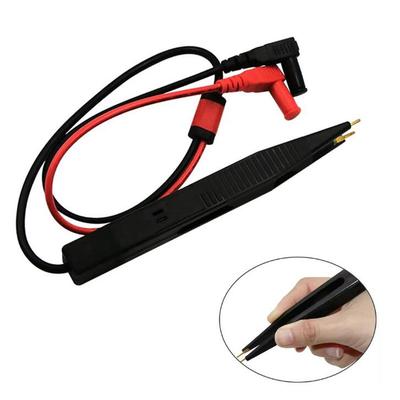 Digital Multimeter Probe Tweezers SMD Inductor Test Leads Clip Needle Tip Meter Cable Set for Resistor Capacitor Test Pen