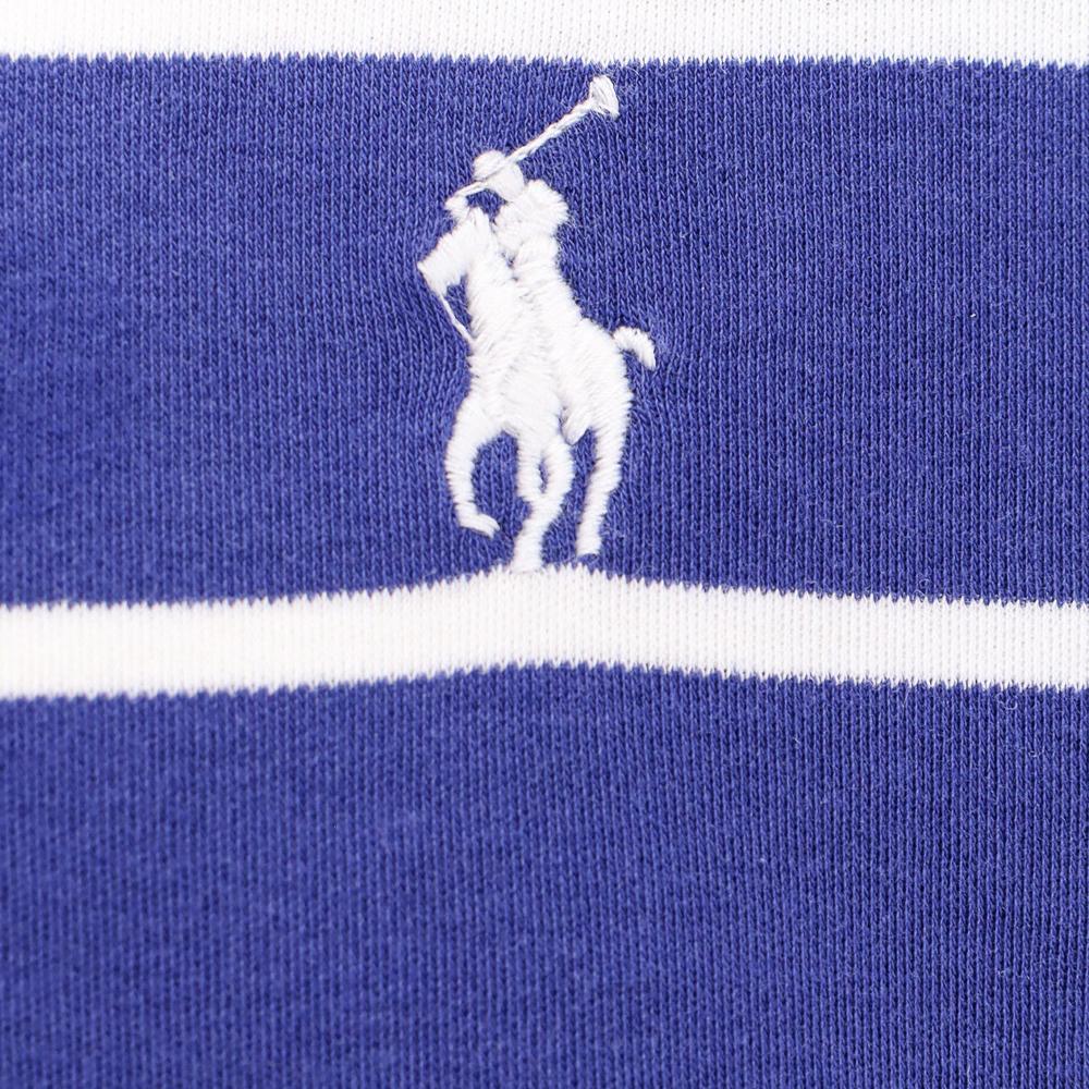 Polo Ralph Lauren Striped Loose Fit Crew Neck T-Shirt Men Tops Blue 710934666-001