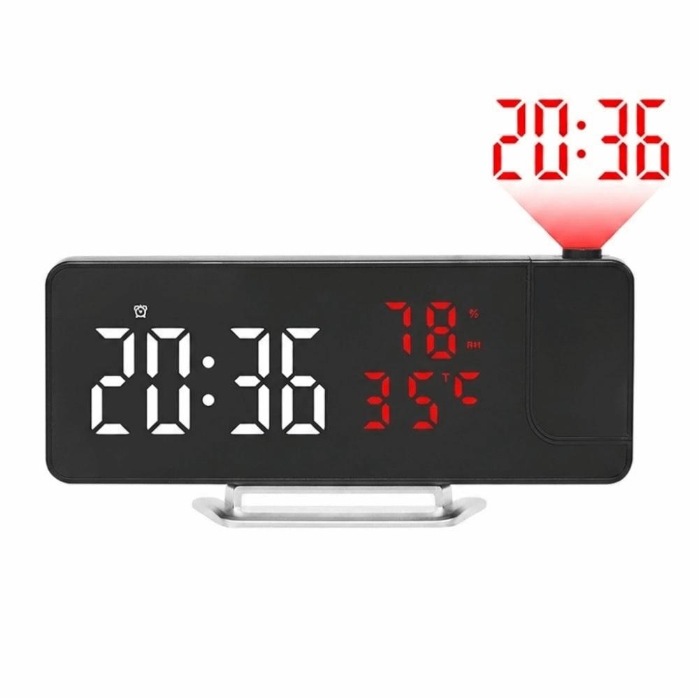 Multi-functional Projection Alarm Clock Convenient LED Clock Clock Digital Alarm Clock  Bedroom