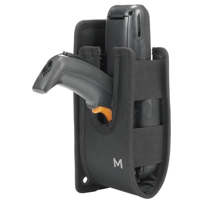 MOBILIS Refuge Holster pour terminal de saisie Gun avec ceinture 90x240x700 Noir