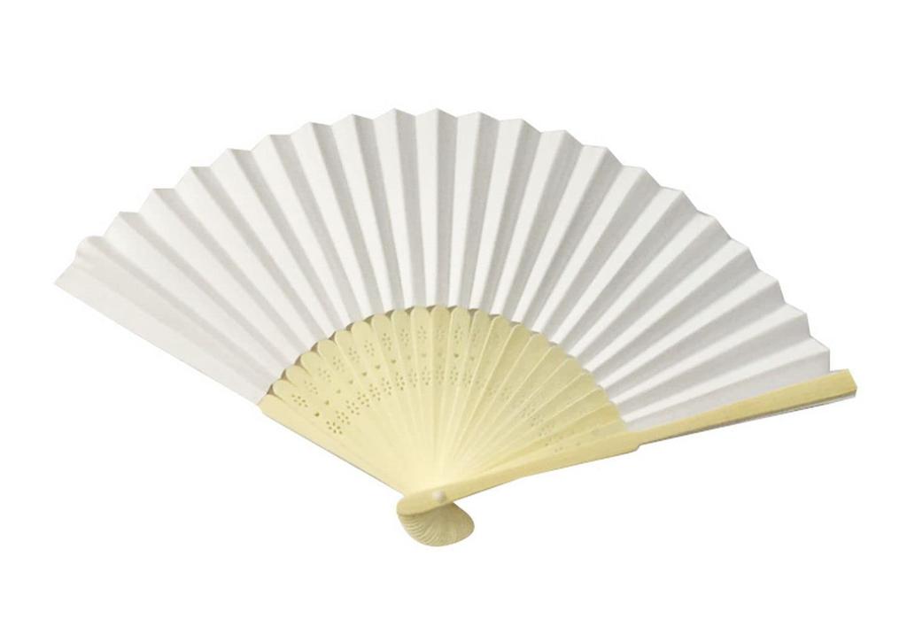Xiang Ru Set of 2 White Fans Perfect for Cooling Dance Shogi DIY White - Down, Fans, Festivals, (Japanese Chess), Projects, Stylish, Drawing, Gifts,
