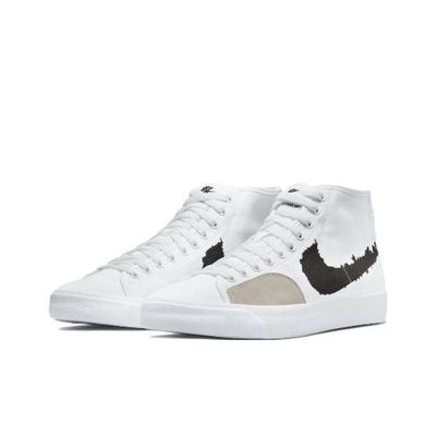 Blazer Court Mid Premium SB 'White Black' DM8553-100 Pánské boty