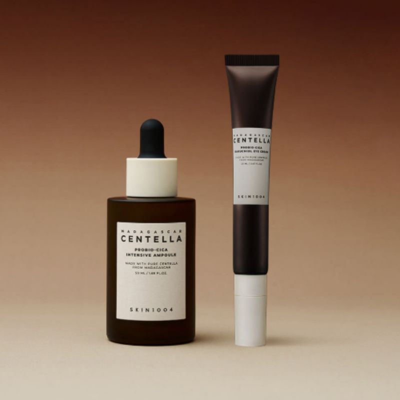 SKIN1004 Probio-Cica Intensive Ampoule 50ml + Eye Cream 20ml Set – Barrier Repair & Firming Care Duo