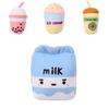 Adorable Fruit Bubble Tea Stuffed Plush Pendant Doll Xmas Gift