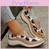 Trendsetting And Cozy Womens Wedge Low-top Shoes With Pu Material And Fashionable Color Block Design