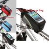 Mountain Bicycle Front Tube Bag With Touch Screen For Cycling Enthusiasts