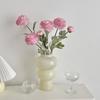 Color 3 Heads Artificial Flowers Silk Peony Bouquet DIY Party Wedding Decorations Fake Flower Plants Home Flower Arrangement