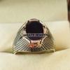 Black Onyx Oval Cut Gemstone With 925 Sterling Silver Ring For Men's #A800 JL375666837110