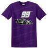 Camiseta Gráfica de Coche de Carreras 99 para Entusiastas de las Carreras Diseño Fresco de Camiseta de Coche