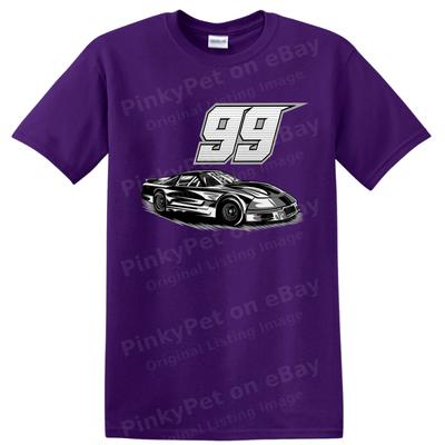 Camiseta Gráfica de Coche de Carreras 99 para Entusiastas de las Carreras Diseño Fresco de Camiseta de Coche