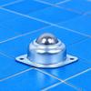 10PCS Roller Ball Transfer Bearings Carbon Steel Round Ball Transfer Unit Universal Casters for Conveyor Roller Stand