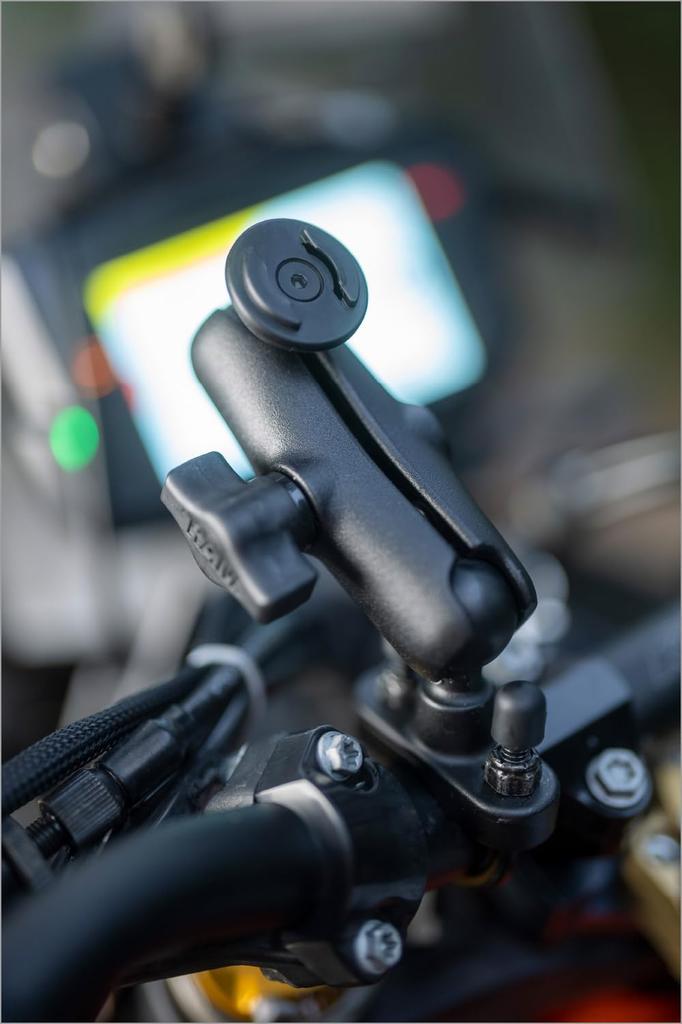SP Connect 34218 Daytona Motorcycle Smartphone Holder, Compatible with RAM Mount, Ball Head Mount (SPC+)