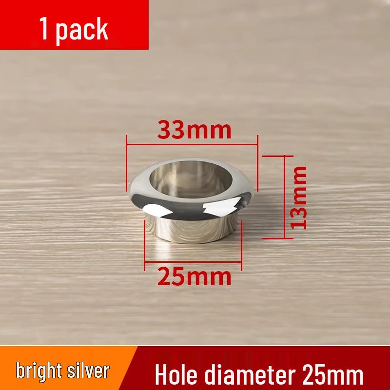 Round Plastic Desk Grommet Cover for Cable Management