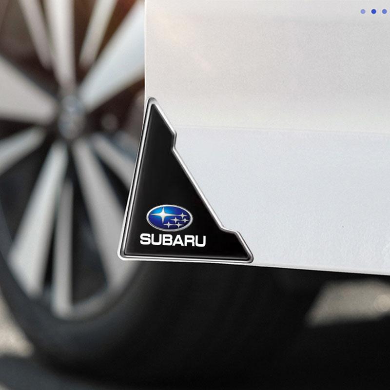 For Subaru STI Impreza Outback Legacy Forester WRX BRZ XV  4Pcs Car Door Corner Covers Anti Scratch Protection Stickers X6