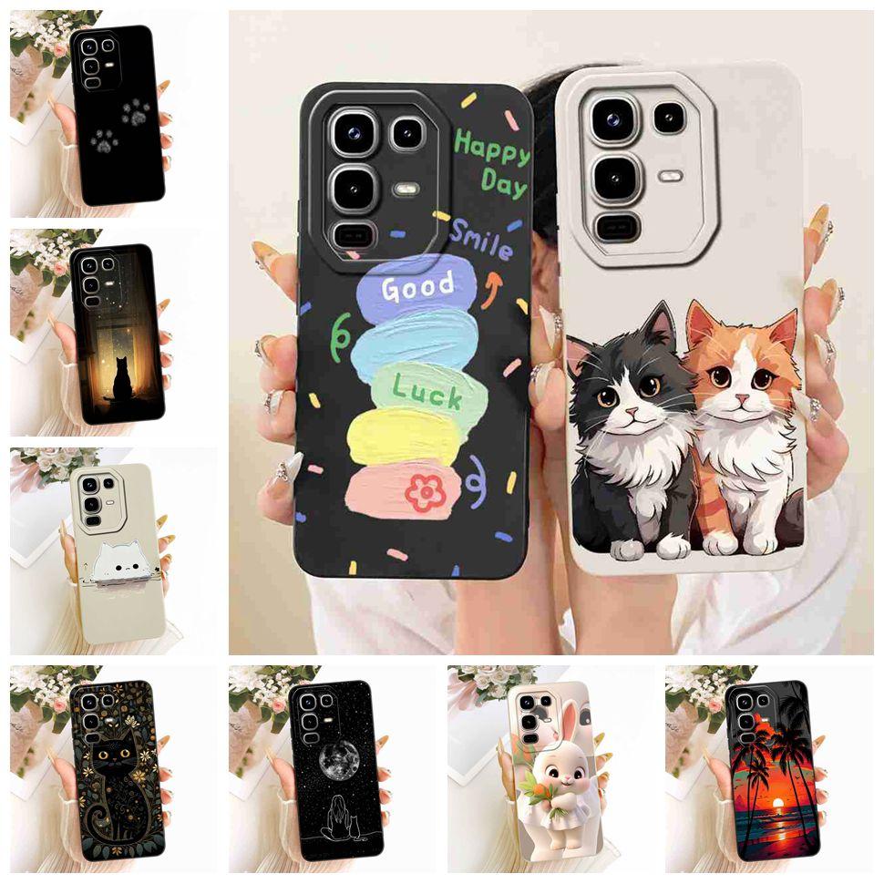 For Infinix Note 50 4G Casing Lovely Cat Rabbit Painted Covers Soft Silicone Phone Case For Infinix Note 50 Note50 4G Back Cover