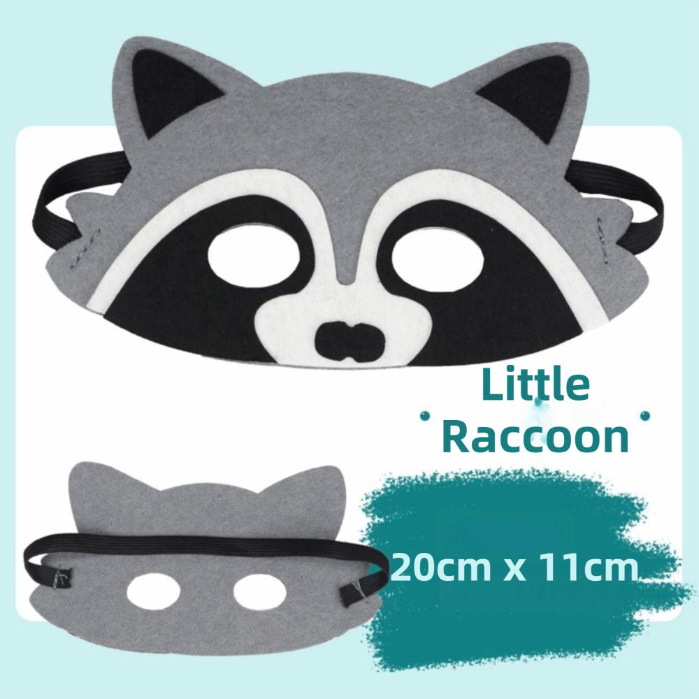 4Pcs Children's Day Gits Felt Animal Mask Children Gits Animal Cosplay Mask  Children's Day