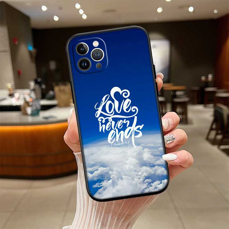 NH9 Bible Verse Jesus Christ New High-End Shell Phone Case for Redmi Note 10 11 12 Pro Max 10S 10C 10T 11A 11S 12S 12C