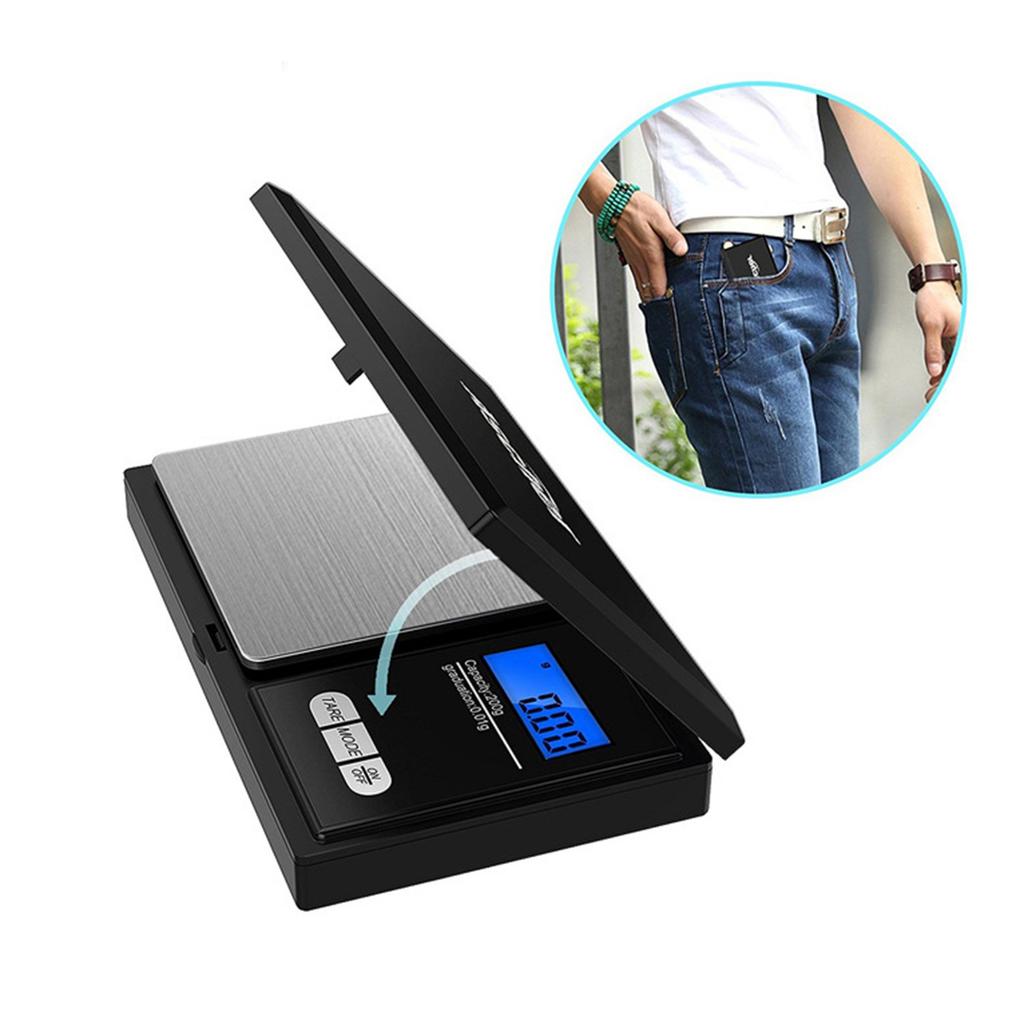 500g Präzisions-Digitalwaage für Goldschmuck 0,1 Gewicht Elektronische Waage