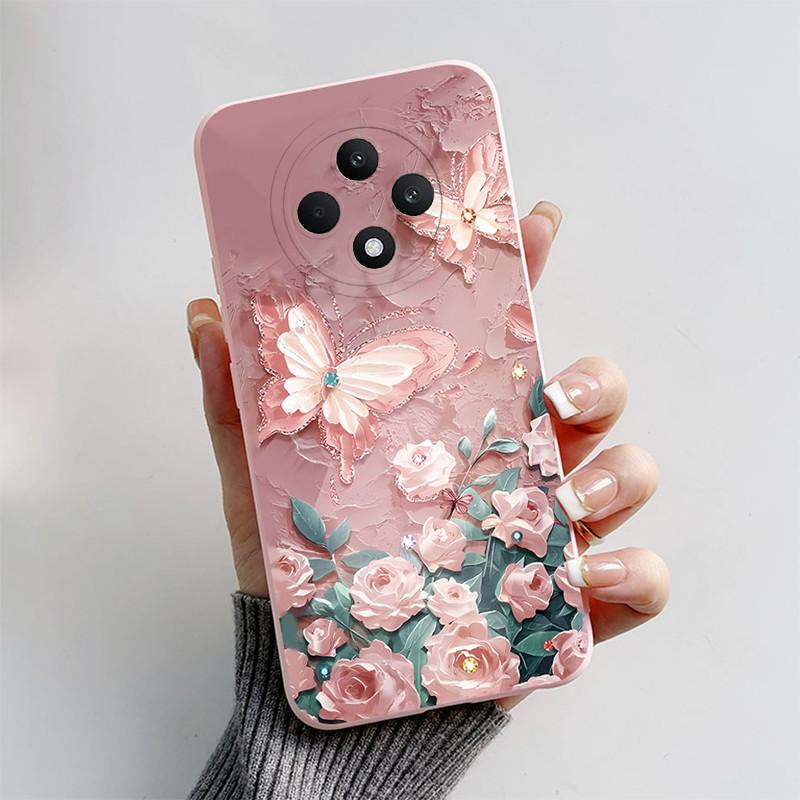For Oppo Reno 12F 4G Case CPH2687 Cute Astronaut Painted Soft Silicone Cover For Oppo Reno12 F Reno 12 FS Reno12F 5G Case Shell