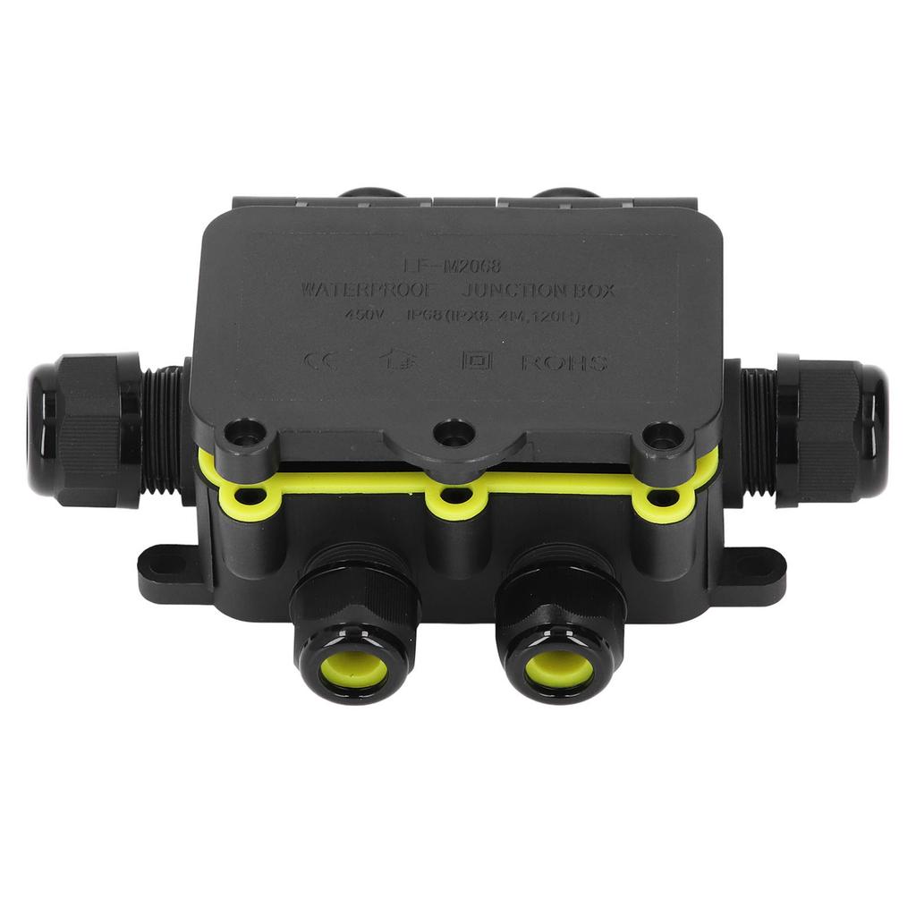 Junction Box IP68 Water Proof 6 Way Electrical Wire Junction Box for Outdoor Street Lights