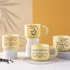 Milk Fufu Bear Mug Girl High Looking Ceramic Cup Cute Coffee Milk Breakfast Cup Souvenir Gift Cup