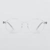 SBKA Joy-C03 Clear Horn-Rimmed Glasses