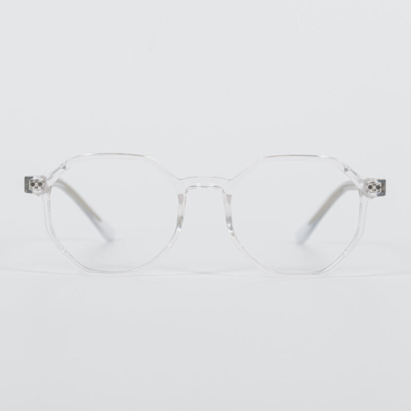 SBKA Joy-C03 Clear Horn-Rimmed Glasses