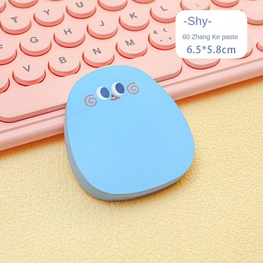 Colored Messages Sticking Paper Cartoon Message Paper Memo Pad Sticky Notes  Girls