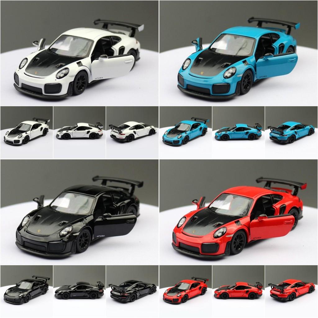Gt2 911 Porsche Alloy Car Model By With Inertial Design For Kids Daily Gift