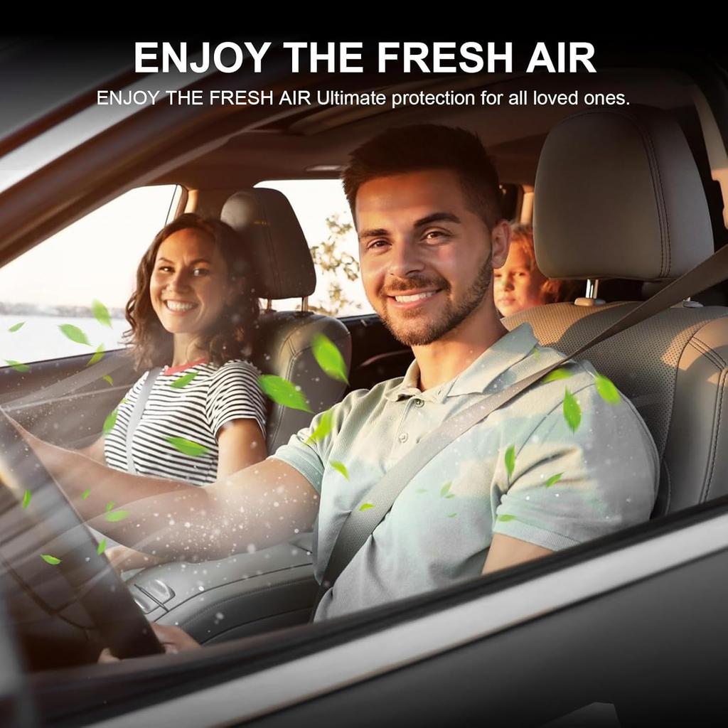 Ram Cabin Air Filter & Filter Access Door Kit Compatible With Dodge Ram 1500 2500 3500 Avenger Caliber Journey Compass Patriot Chrysler 200