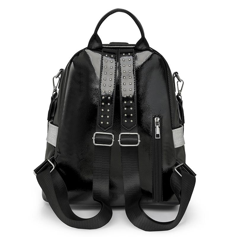 Fashionable Diamond-encrusted Backpack, High-end Diamond-encrusted Backpack, Large-capacity Travel Bag