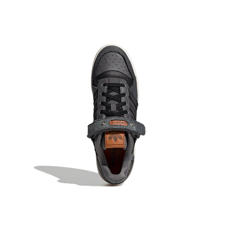 adidas Forum Low Cigar Ash Denim Unisex Sneaker Grau Grey-Five Core-Black HQ6335