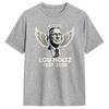 Humorous Lou Holtz RIP TShirts Men Round Collar Cotton T Shirts  Short Sleeve Tees Plus Size Clothing
