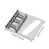 Metal Electric Guitar Bridge 3 Saddles Metal Saddle Bridge Guitar Tailpiece  Electric Guitar